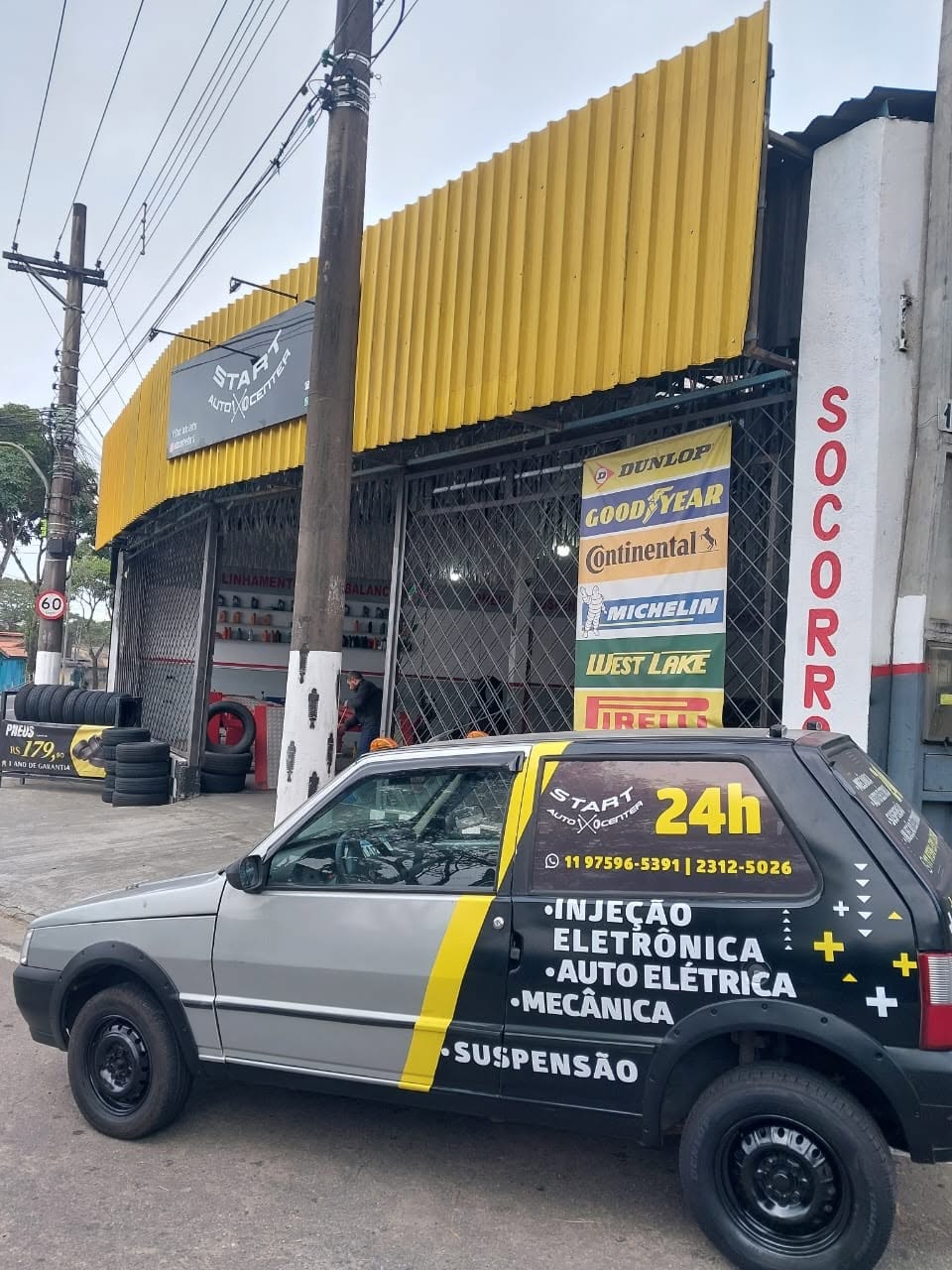 Fachada da Start Auto Center